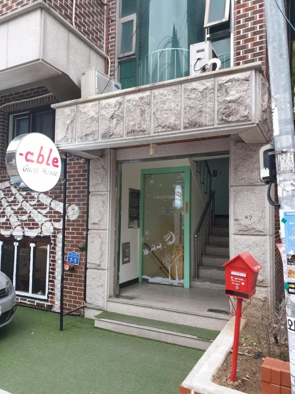 Able Guesthouse Hongdae Seul Exterior foto